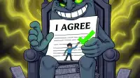 I Am the 'I Have Read and Agree to the Terms and Conditions' Checkbox and I Know Your Darkest Secrets