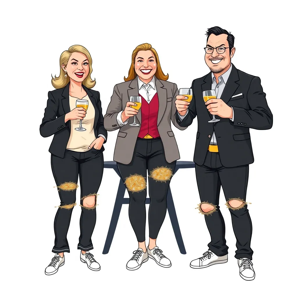 Local Elite Bravely Embrace "Poverty Chic" for Annual Fundraiser