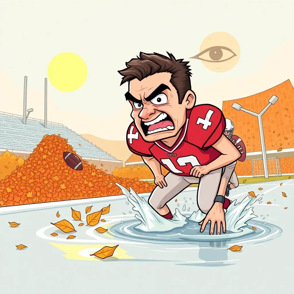 College Team Braves Typical Autumn Afternoon to Secure Victory