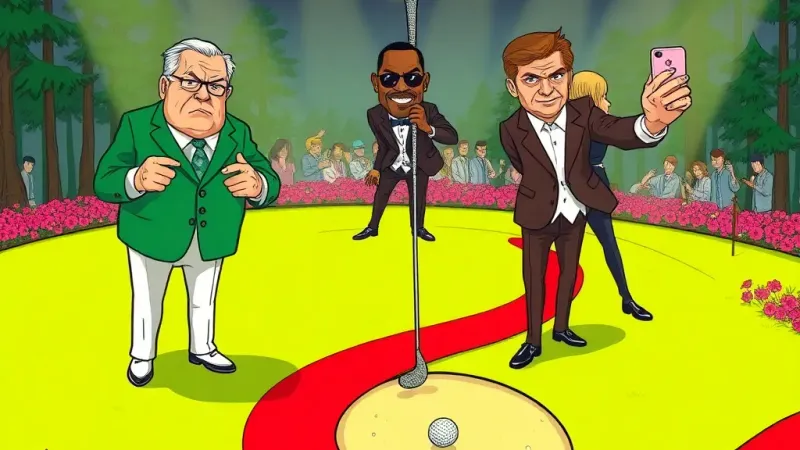 Masters Requires Celebs to Validate Tournament's Worth