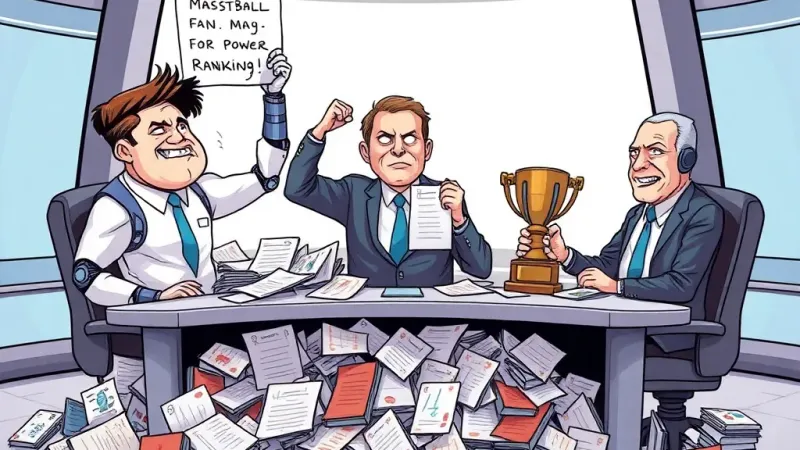 Major Sports Network Mandates Public Submission of All 'Official' Power Rankings