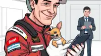 NASCAR Driver Completes Mandated Quarterly Humanizing Activity at Local Shelter