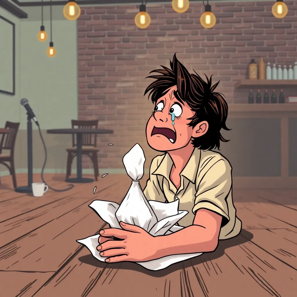 An Open Letter to the Single, Unopened Sugar Packet on Table Three, Fourth from the Back, during the Recent Pop-up Comedy Night
