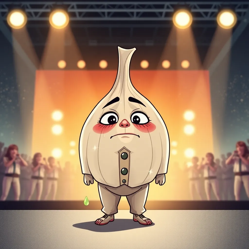 I Am Weird Garlic, and My Idol Life Is a Clove-Sized Hell