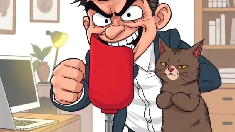 Cat Punching Bag Proves Effective in Managing Human Anxiety, Study Finds