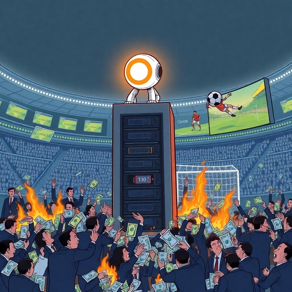 Grok's 'Bold' Soccer Picks Generate Record Losses for Investors