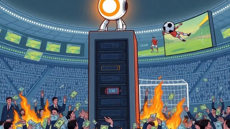 Grok's 'Bold' Soccer Picks Generate Record Losses for Investors