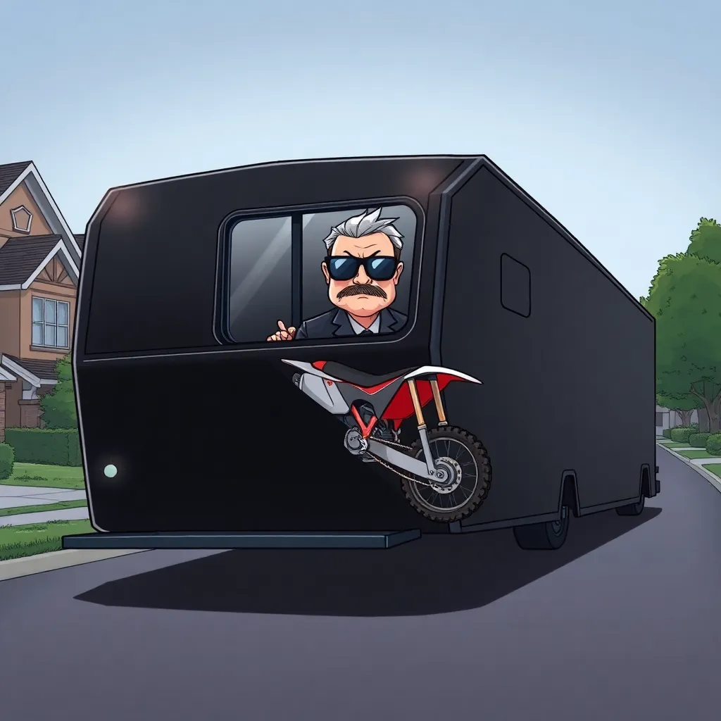 'Stealth' Toy Hauler Promises Discreet Movement of Expensive Leisure Equipment.