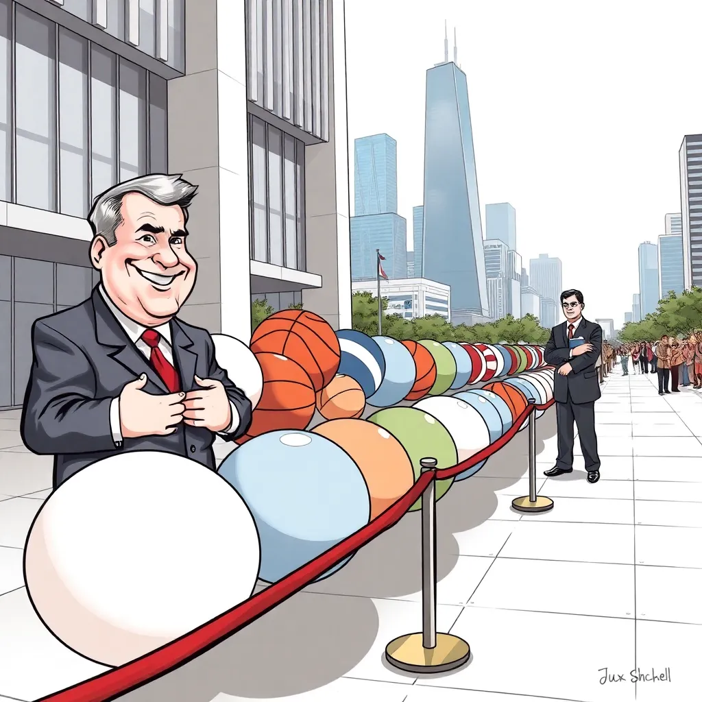 Houstonians Solve City's Critical 'Line of Balls' Deficit