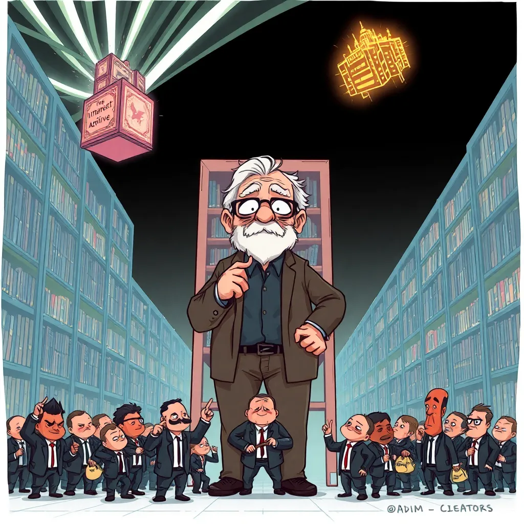 Publishers Declare Internet Archive a Pre-Emptive AI Data Co-Conspirator