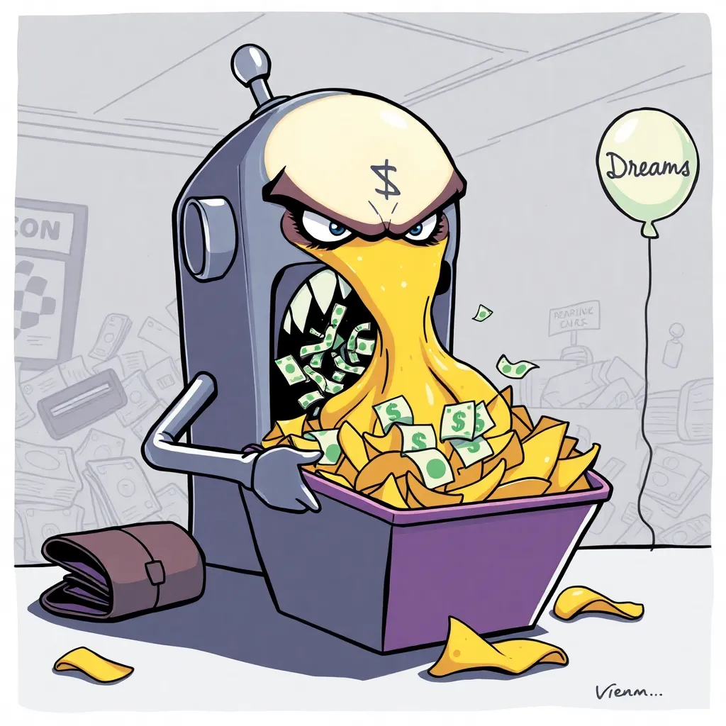 I Am the Concession Stand Nacho Cheese Pump and I Know Your Financial Secrets