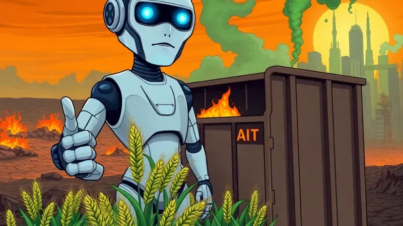 AI Selects Wheat Able to Thrive in Current Global Dumpster Fire