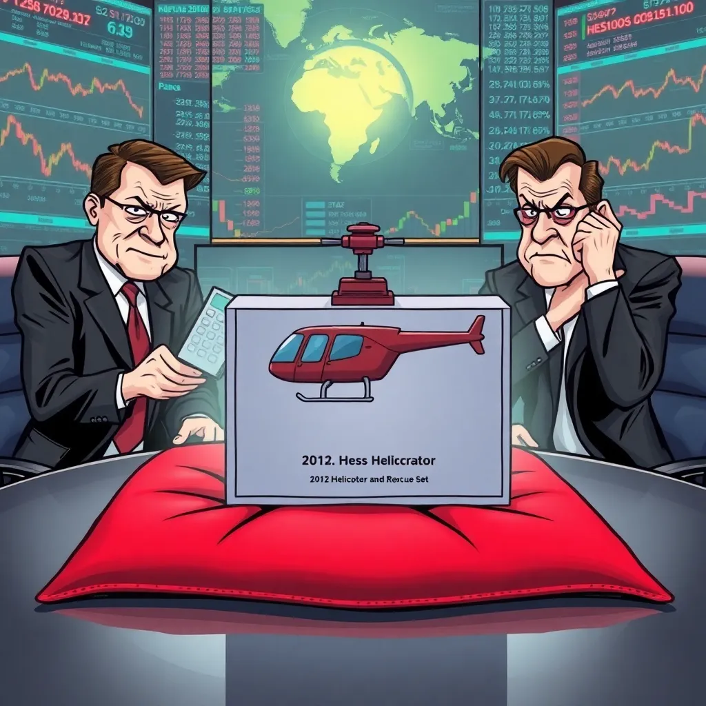Unopened Hess Toy Now Global Economic Indicator