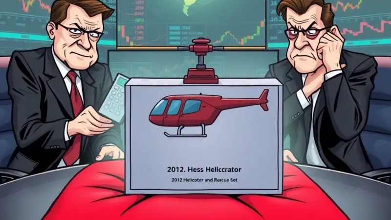 Unopened Hess Toy Now Global Economic Indicator