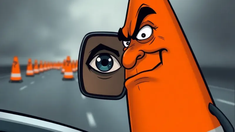 I Am a Traffic Cone and I'm Judging Your Driving.