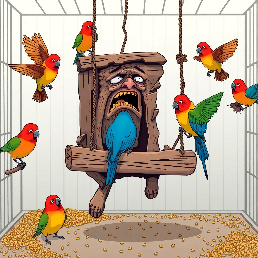 I Am the Bird Swing and I'm Being Loved to Death