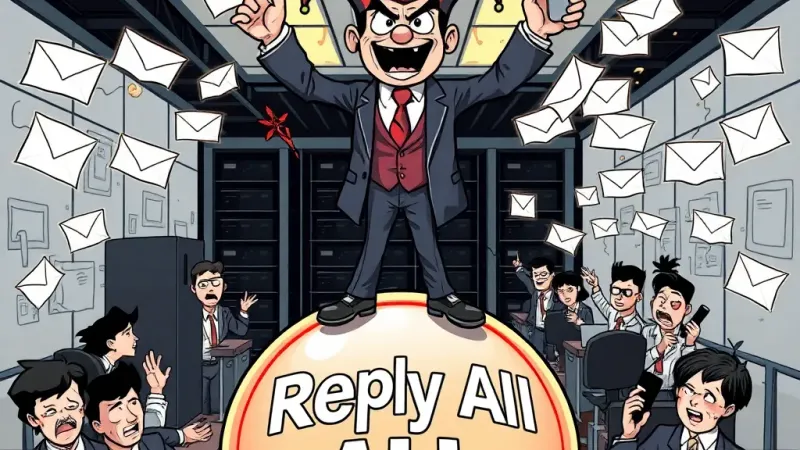 Reply All Button Confesses: "I Live for Chaos