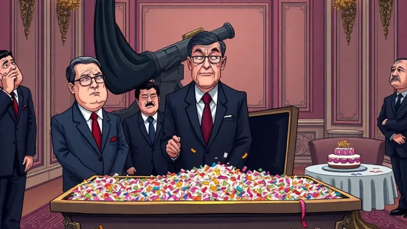 Confetti Surplus Crisis: a Satirical Open Letter
