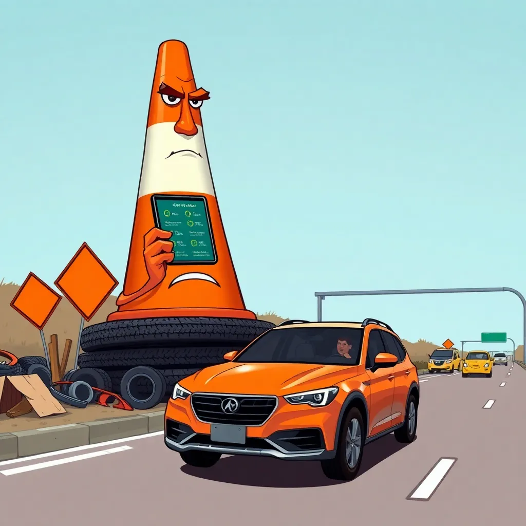 I Am a Traffic Cone and I'm Judging Your Driving
