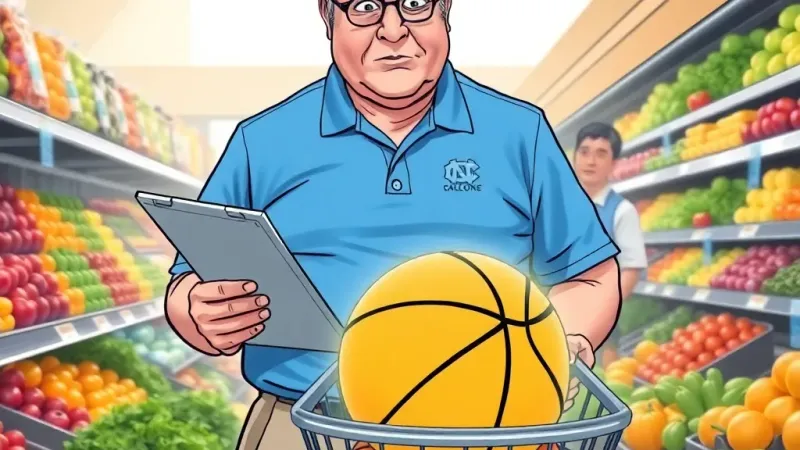 New UNC Coach Malone Secures Player by Observing Which Players Are Available