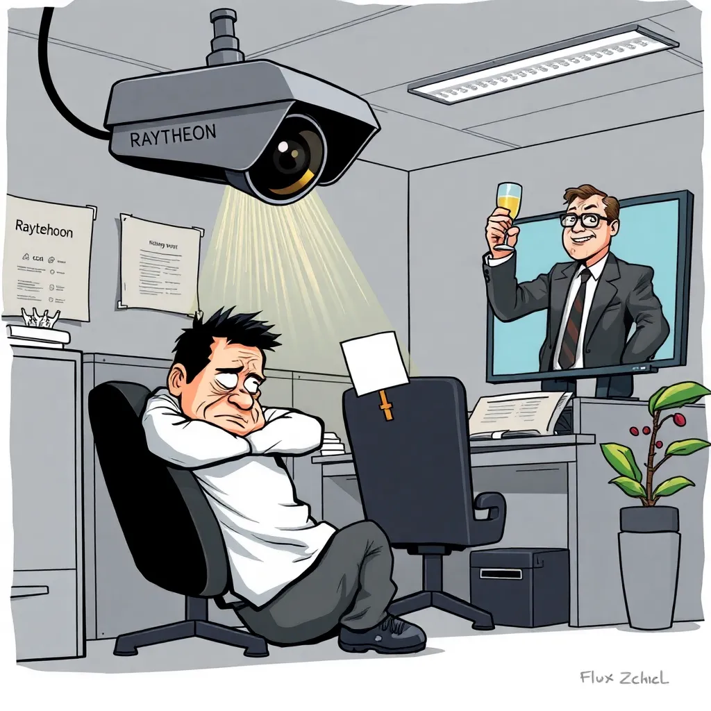 Raytheon Camera Now Detects Your Inner Monologue on Capitalism.