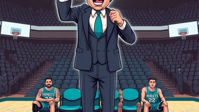 Team Identifies Radio Announcer as Charlotte Hornets' Top Performing Asset
