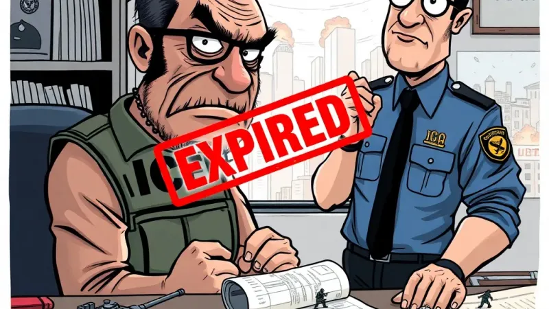 ICE Catches Coup Plotter for "Overstaying Welcome