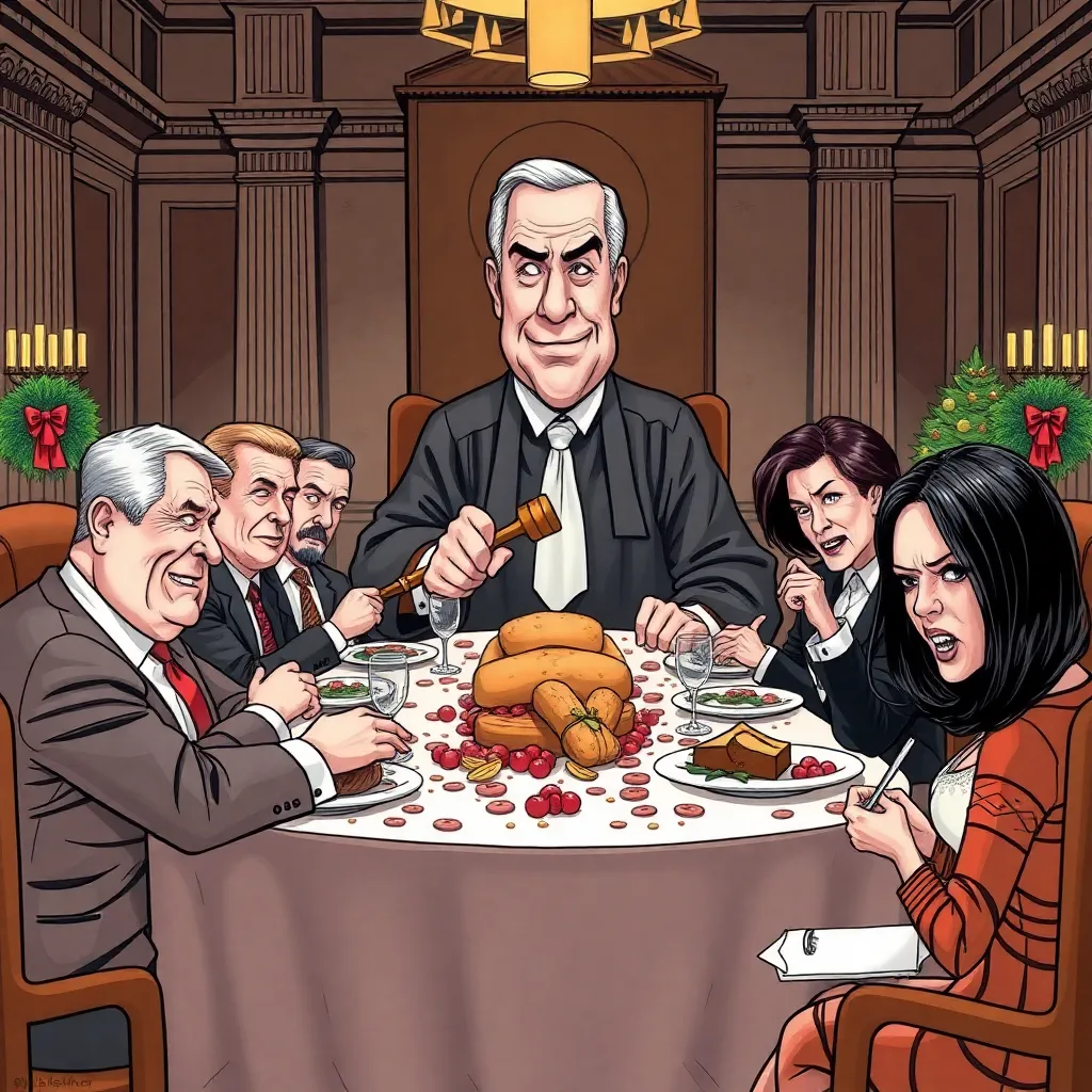 Court: Journal Can Report Things Everyone Said at Christmas Dinner