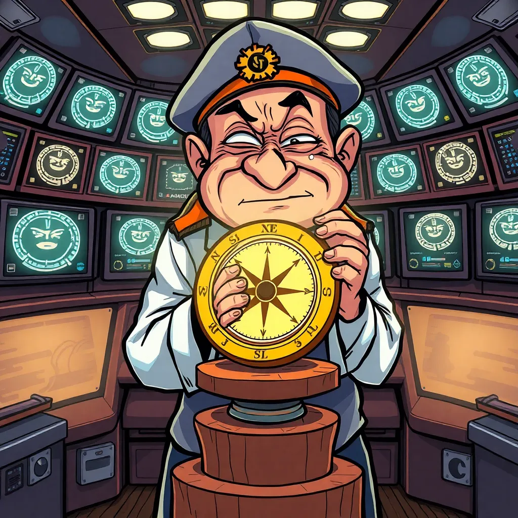 An Open Letter to the Single, Obsolete Brass Compass on the Helm of the New Multipurpose Vessel