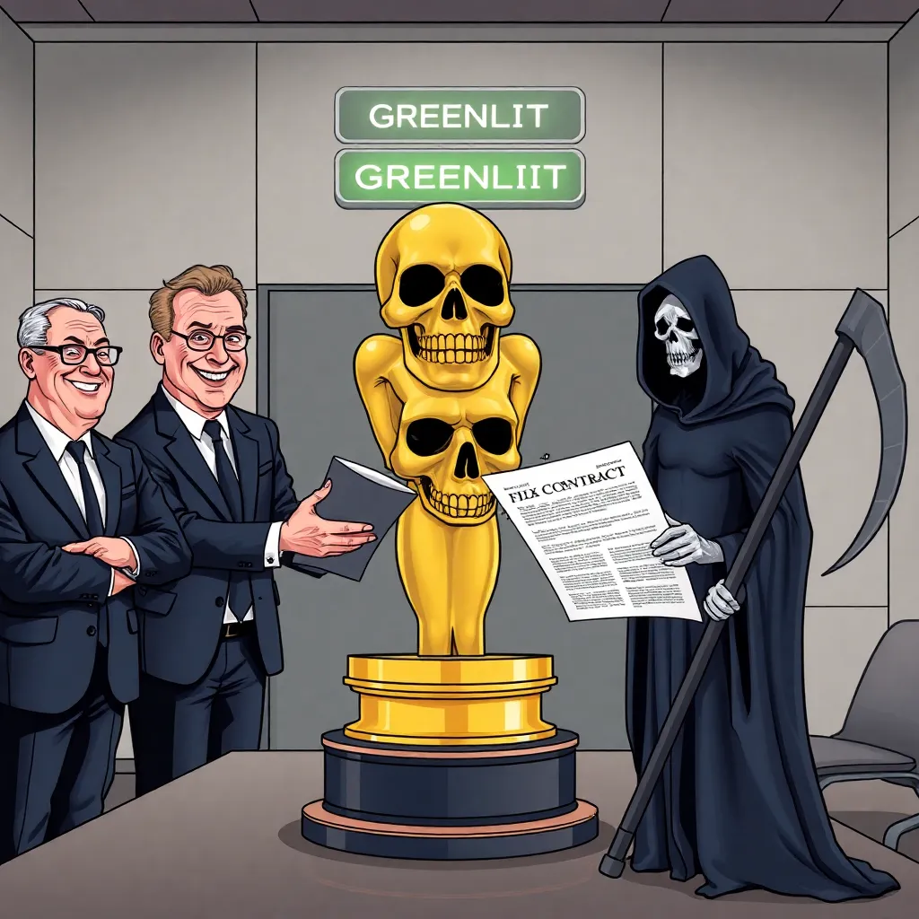Studio Execs Greenlight 'You, Me and the Faces of Death' for Its 'Timely Grimness'