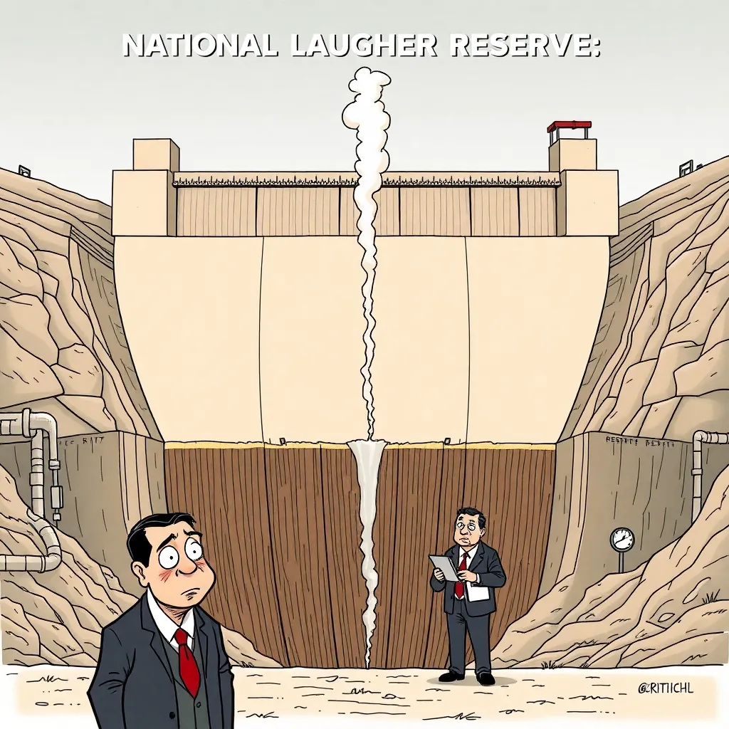 National Laughter Reserve Facing Critical Deficit After 'Mildly Amused' Ratings
