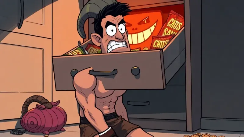 Contender's Toughest Opponent: His Snack Drawer