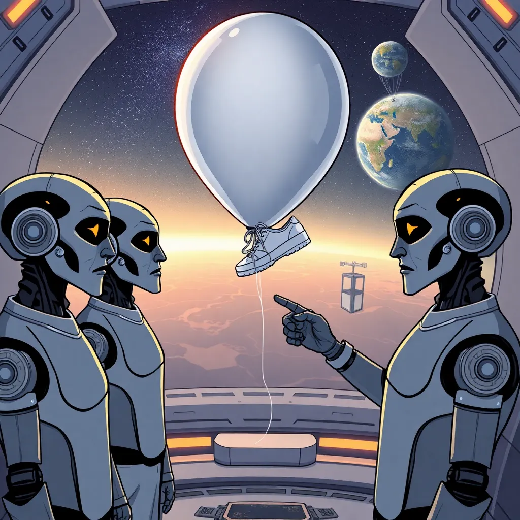AI Masters Locating Irrelevant Cosmic Anomalies