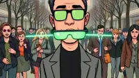 Apple's 'Stealth-Sight' Glasses Achieve 'Normal' Look by Emitting Social Anxiety Field