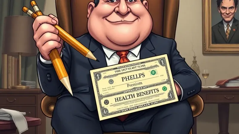 Phelps to Continue Drawing Salary for Second Term
