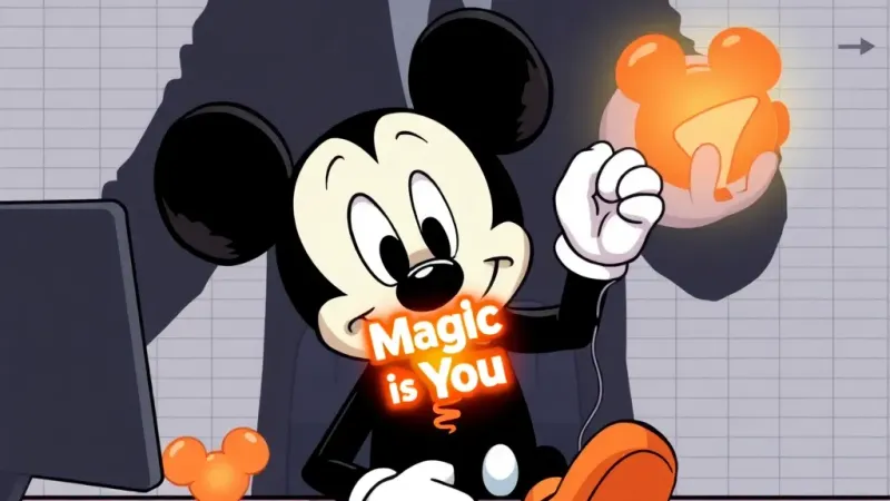 Disney Severance: 'Magic Is You' Pin & Standard Paperwork