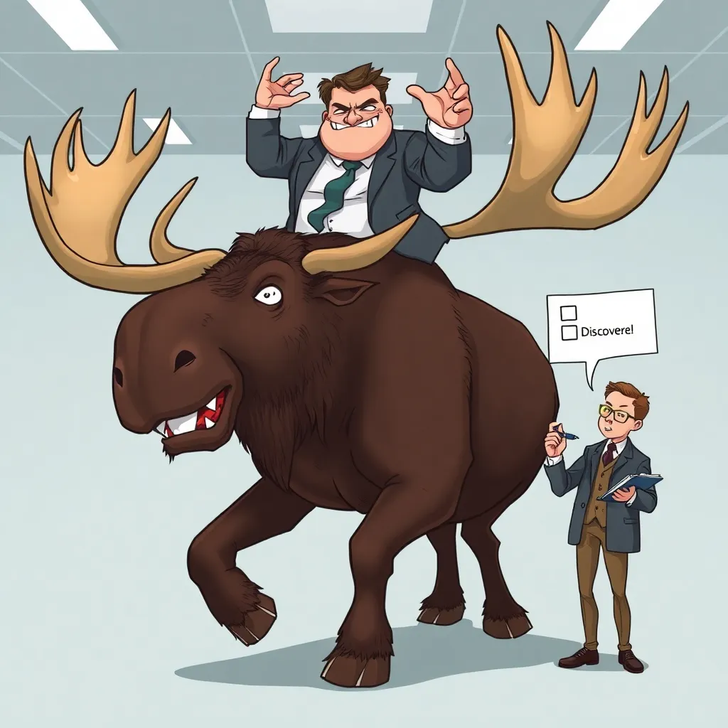 New Study Reveals Moose Dislike Being Ridden and Spurred