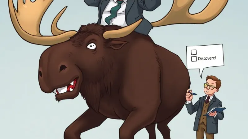 New Study Reveals Moose Dislike Being Ridden and Spurred