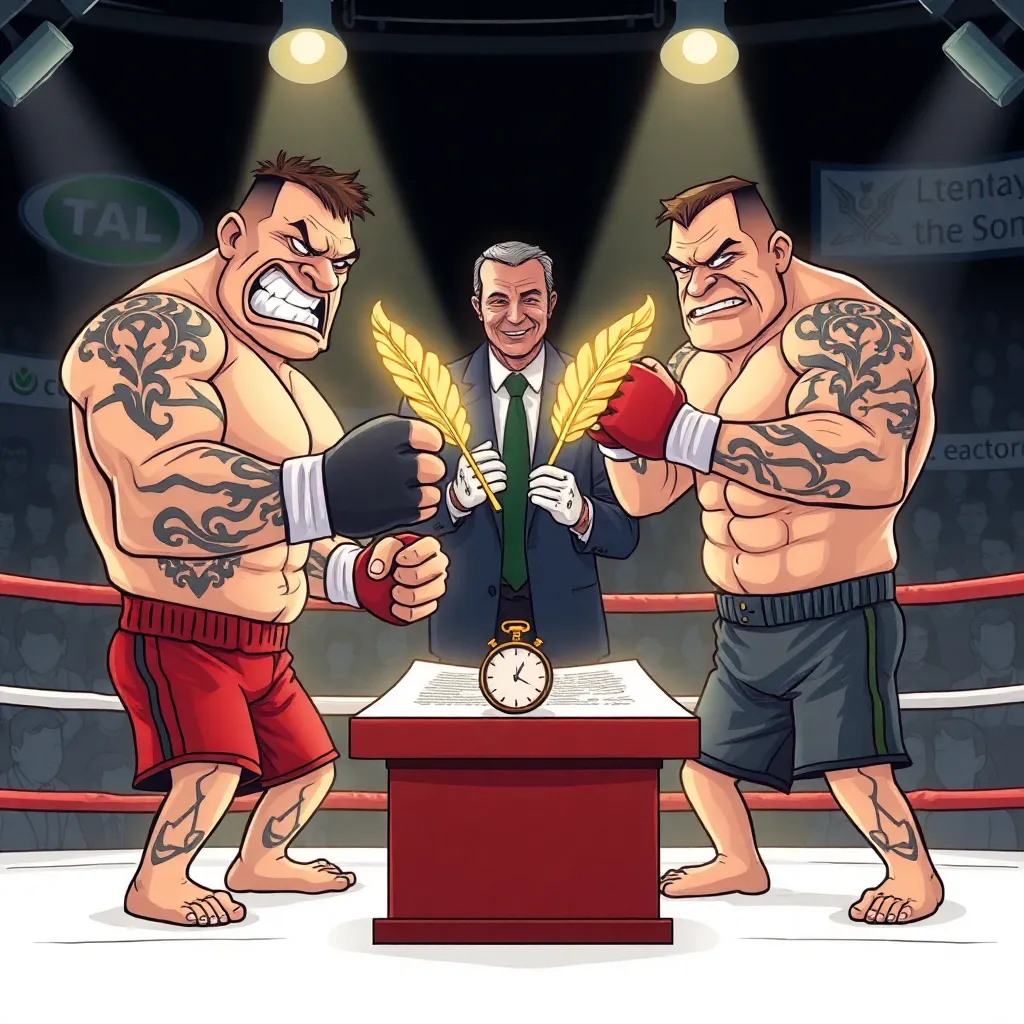 New Fight Contracts Mandate 'Utter Destruction' Pre-Bout Verbal Theatrics