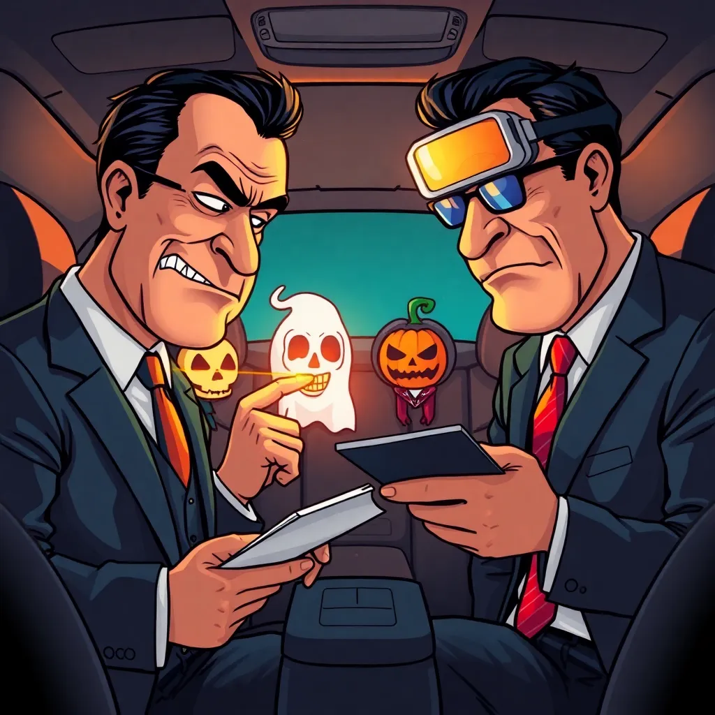 economists link national mood to unprecedented Halloween headrest cover sales