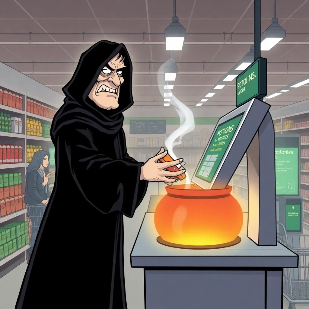 8 Signs You've Mastered the Dark Arts of Self-Checkout