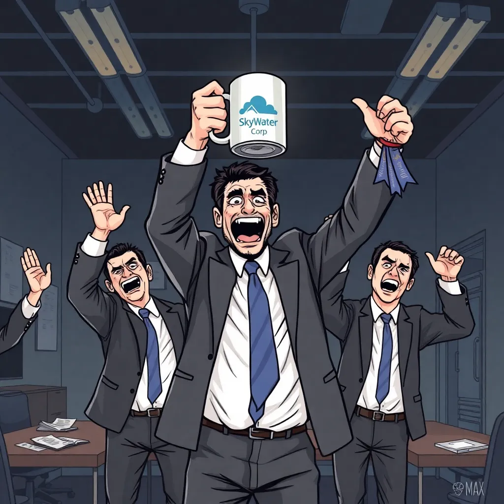 SkyWater Stock Surges After Analysts Confirm Company Still Exists