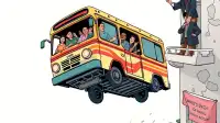 Bangladesh Bus Chaos: a New National Art Form