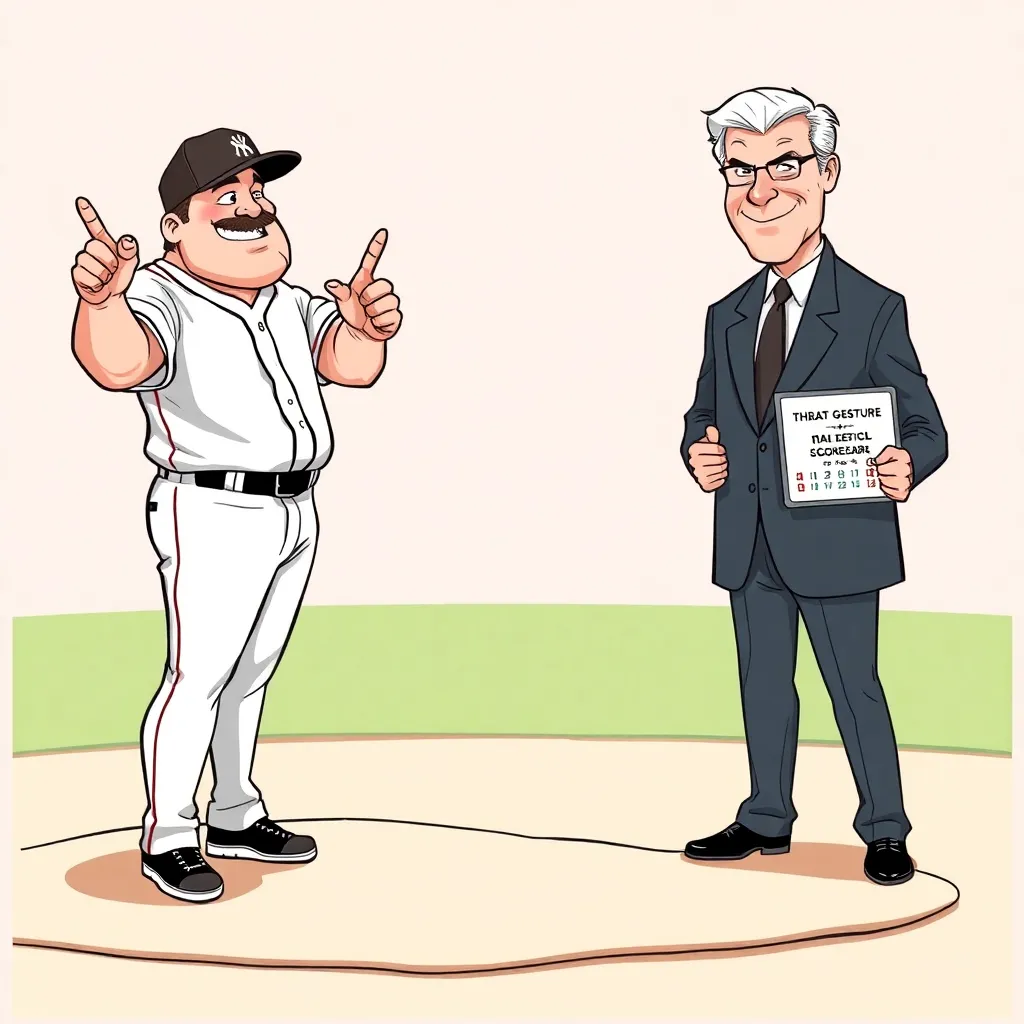 MLB requires players use league-approved gestures for fan death threats.