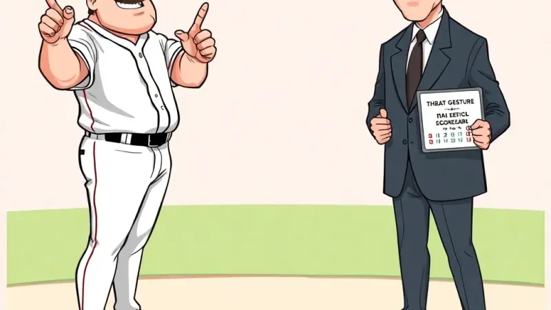 MLB requires players use league-approved gestures for fan death threats.