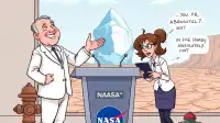 NASA maps galactic ice, clarifies it's 'not for drinking'.
