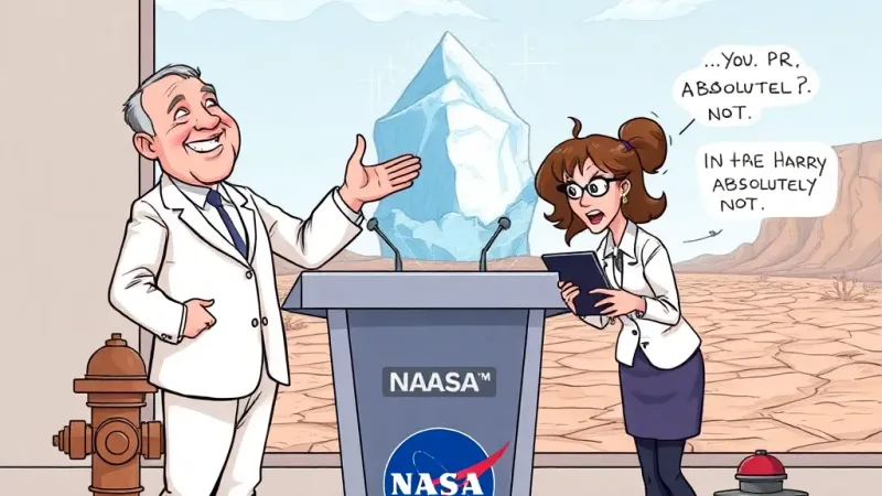 NASA maps galactic ice, clarifies it's 'not for drinking'.