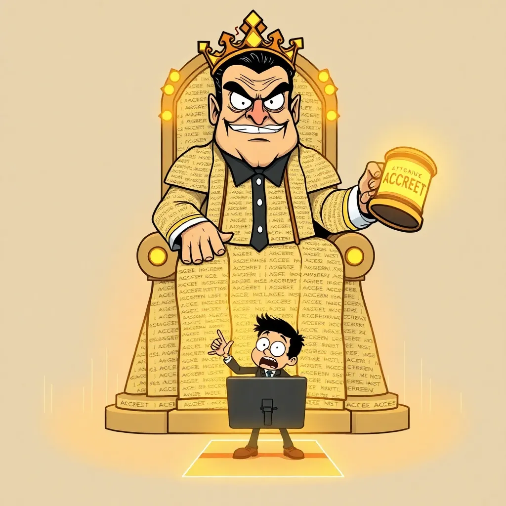 I Am The Terms and Conditions and You've Already Agreed to My Demands