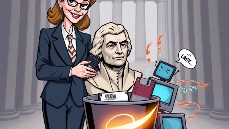 Campus E-Recycling: Hiding Decades of Awkward Tech