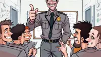 Guard lauded for boosting inmate participation in facility searches